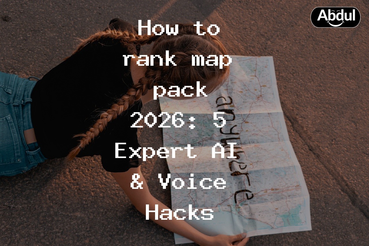How to rank map pack 2026: 5 Expert AI &amp; Voice Hacks