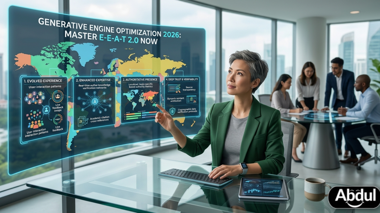 What is Generative Engine Optimization 2026? Essential E-E-A-T 2.0