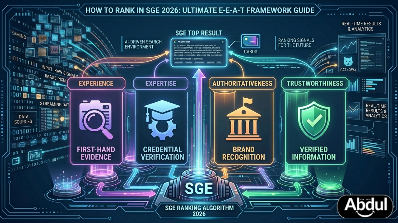 How to Rank in SGE 2026: Ultimate Q2 E-E-A-T Guide