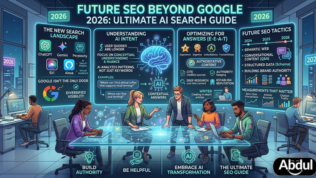 future SEO beyond Google 2026 - Comprehensive Industry Guide 2026