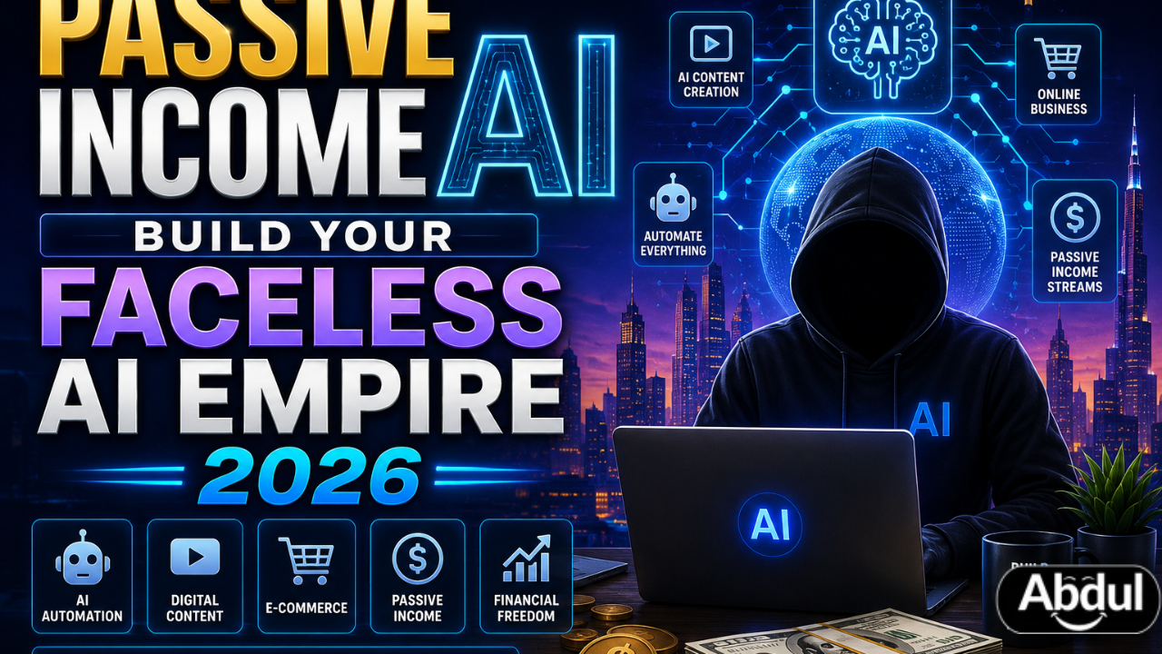 Passive Income with Automated Content: Faceless AI Empire 2026